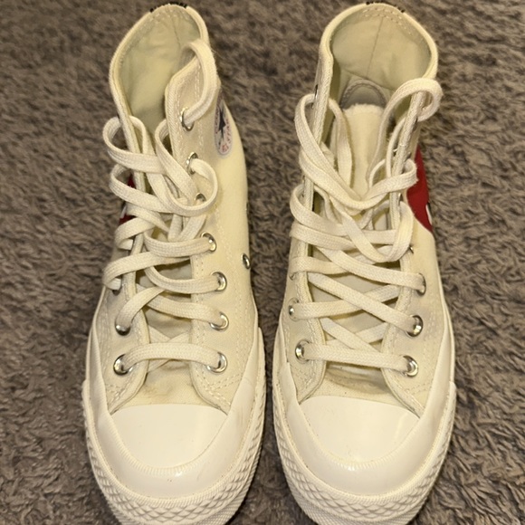 Converse CDG Comme des Garçons size 5 in wmns/ 3 in mens - Picture 3 of 5